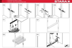 1101-C Teleskopik Kiler 2 Sepet 60*80*30 Krom - 5