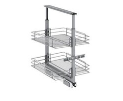 1102-C Teleskopik Kiler 2 Sepet 60*80*35 Krom - 2