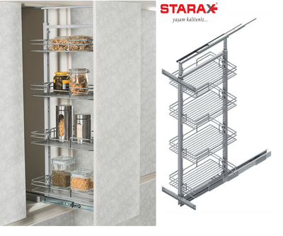 Starax S-1120-C Teleskopik Kiler 4 Sepet 35cm. 125*140 - 2