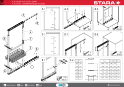 S-1123-Teleskopik Kiler 4 Sepet 125*140*50cm. Antrasit - 4