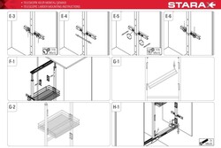 1123-Teleskopik Kiler 4 Sepet 125*140*50cm. - 4