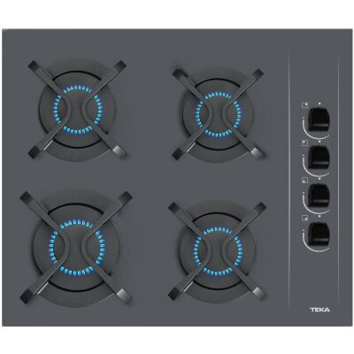 Teka GBC 64002 KBC ST Ankastre Ocak Gri (chef-4) - 1