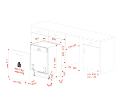 Teka DFI 46700 Tam Ankastre Bulaşık Makinesi - 10