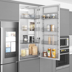 Starax 1220-İkiz Kiler Krom 125-140 45 cm - Starax