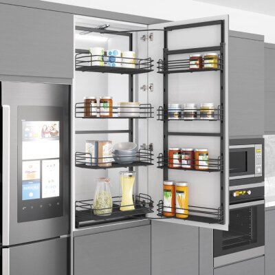 Starax 1222-A İkizler Kiler 125-140 60cm Antrasit - 1