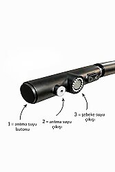 12910134-Fleko Miranda Siyah Arıtmalı Mutfak Evye Bataryası - 3