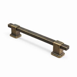 136 128mm Antik sarı kulp - 2