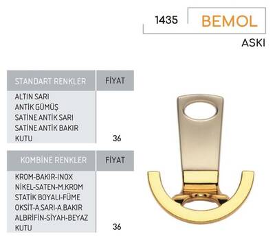 1435-Bemol Askı Albrifin - 1