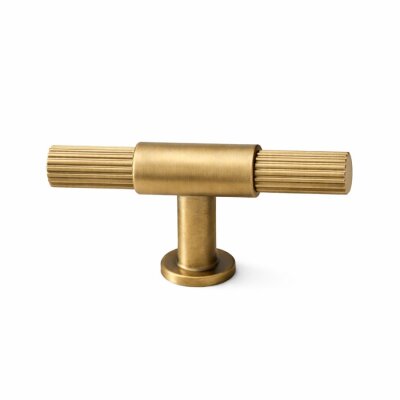 159 000 Düğme Mat Sarı Antik Kulp - 2