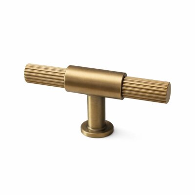 159 000 Düğme Mat Sarı Antik Kulp - 1