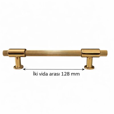 159 128mm Titanyum Altın Kulp - 2