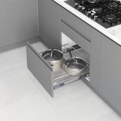 Starax 2060- Kapağa Monte Teleskopik Raylı Çekmece 50cm. - 1