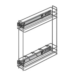 Starax S- 2211 Yandan Teleskopik Frenli Raylı Şişelik Antrasit - 2