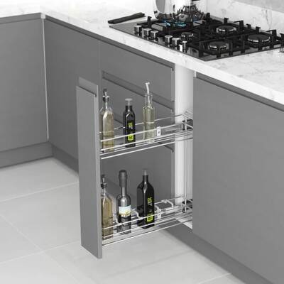 Starax S-2211-C Yandan Teleskopik Frenli Raylı Şişelik 15cm - 1