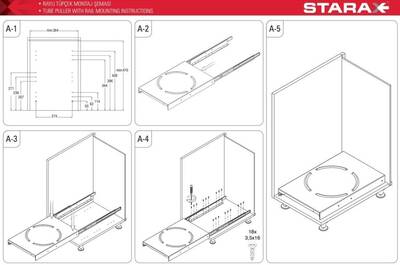 Starax 2241- Raylı Tüpçek - 3