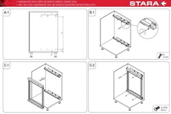 Starax 2246-Ahşap Tablalı Ynd Raylı Ünite 90 derece SOL - 4