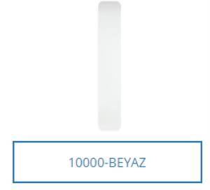 22mm*0,40mm Desensiz Pvc BEYAZ - 1