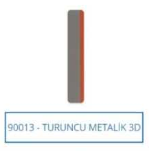 22mm*1mm Çift Renk Desenli Pvc TWİN COLORS - 3