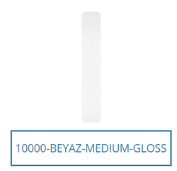 22mm*2mm Parlak Desensiz Pvc BEYAZ - 2