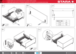Starax S-2354 Kapağa Monte Eviye Altı Çift Açılım Gizli Raylı Çekmece 900 mm Krom - 5