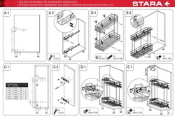 2426-Tandem Blum Raylı Deterjanlık Tek Açılım Sol 20cm - 4