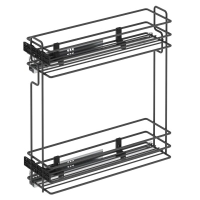 2427.A - Tandem Raylı Deterjanlık Tek Açılım Sol 25cm 203x475x475 - 1