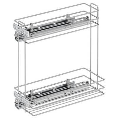 Starax S-2446-C Tandem Gizli Raylı (Çift Açılım) Deterjanlık(203-151)x 25cm Sağ - 2