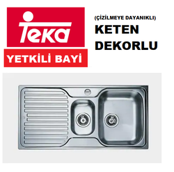 40109144 Teka Prenses 60 B Mikroketen Dekorlu Evye 100x50cm Sol(L) - Teka
