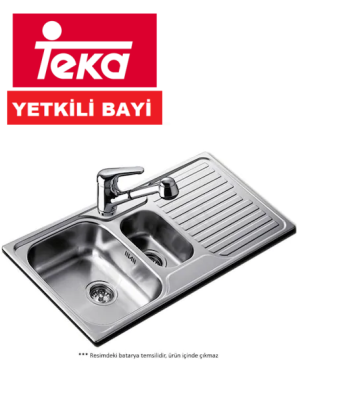 40109153 Teka Prenses 60 Paslanmaz Çelik Evye 100x50cm Sağ(R) - 1