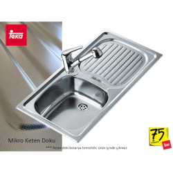 40132020 Teka EBM 45 Mikroketen Dekorlu Evye Sol (L) - Teka