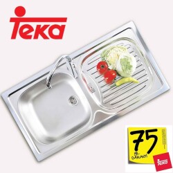 40132027 Teka EBM 45 Paslanmaz Çelik Evye Sağ (R) - Teka