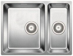 420025 S/S CUBIM U 34/18 R.25 Asil Paslanmaz Çelik 1,5 göz Tezgah (Mermer Altı) EVYE 48X77 - Blanco & Pera