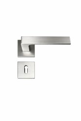 478-03 İnox Erkul Paytak Oda Kapı Kolu ROZETLİ - ERKUL