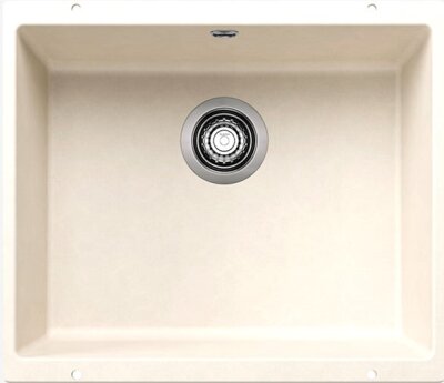 527146 Blanco Rotan 500-U Beyaz Kumandasız Tezgah Altı Eviye 53 x 46 Cm - 1