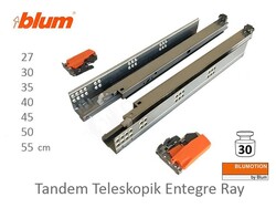 560F4500B-Blum Tandem Tam açılım 45cm. Teleskopik Blumation - 2