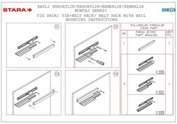 6056- Raylı Kravatlık - 3