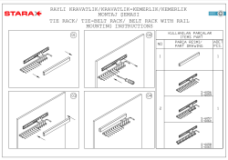 6057-C Raylı Kravatlık-Kemerlik Sağ Krom - 3