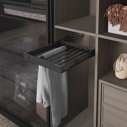 S-6204-G Yan Bağ.Telesk.Ray.Alm.Pantolonluk 55cm Frenli Gri - Starax