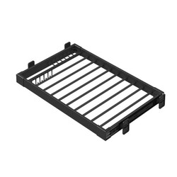 Starax S-6208-A Frenli Teleskopik Raylı Alüminyum Pantolonluk-Kemer ve Kravat Askılı 90 cm Antrasit - 2