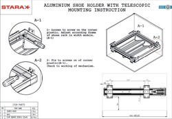 6262/A- Tel.Raylı Alüm. Ayakkablılık 70 - 4