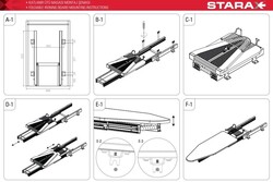 6616-Ütü Masası Katlanır Beyaz - 6