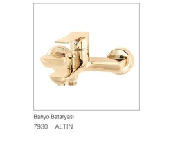 9712-G TRETRENDY Gold Banyo Bataryası - 2