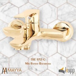 9712-G TRETRENDY Gold Banyo Bataryası - 3