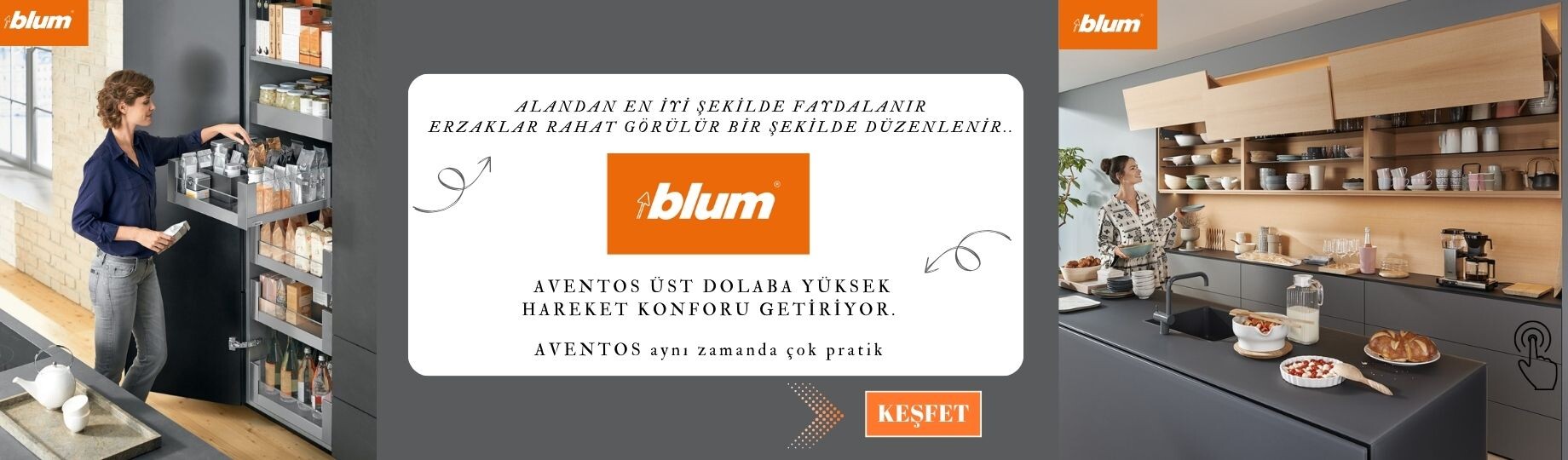 BLUM ÇEKMECE RAYLARI 
