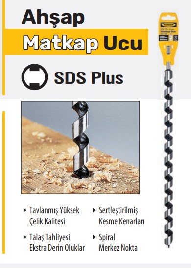 SGS-1453 Sds Plus Ahşap Matkap Ucu 14*500