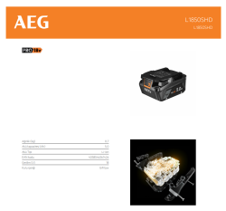 AEG AKÜ 18V 5.0 AH PRO HD BATARYA - 3