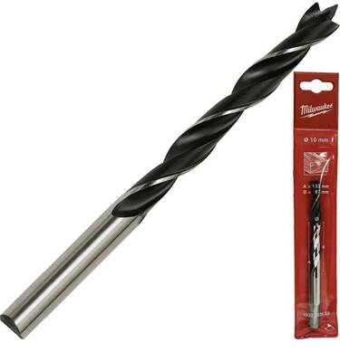  AHŞAP MATKAP UCU HSS KLASİK SERİ 10mmx133mm Milwaukee - 1