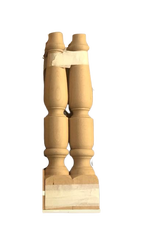 Ahşap Sehpa Ayağı Lükens ELMA/KARACA MODELİ - Akça