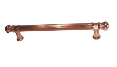 Akbatı Çizgili Kulp Parlak Bakır 160mm - 1