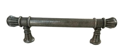 Akbatı Düz Kulp Antik Gümüş 160mm - 4